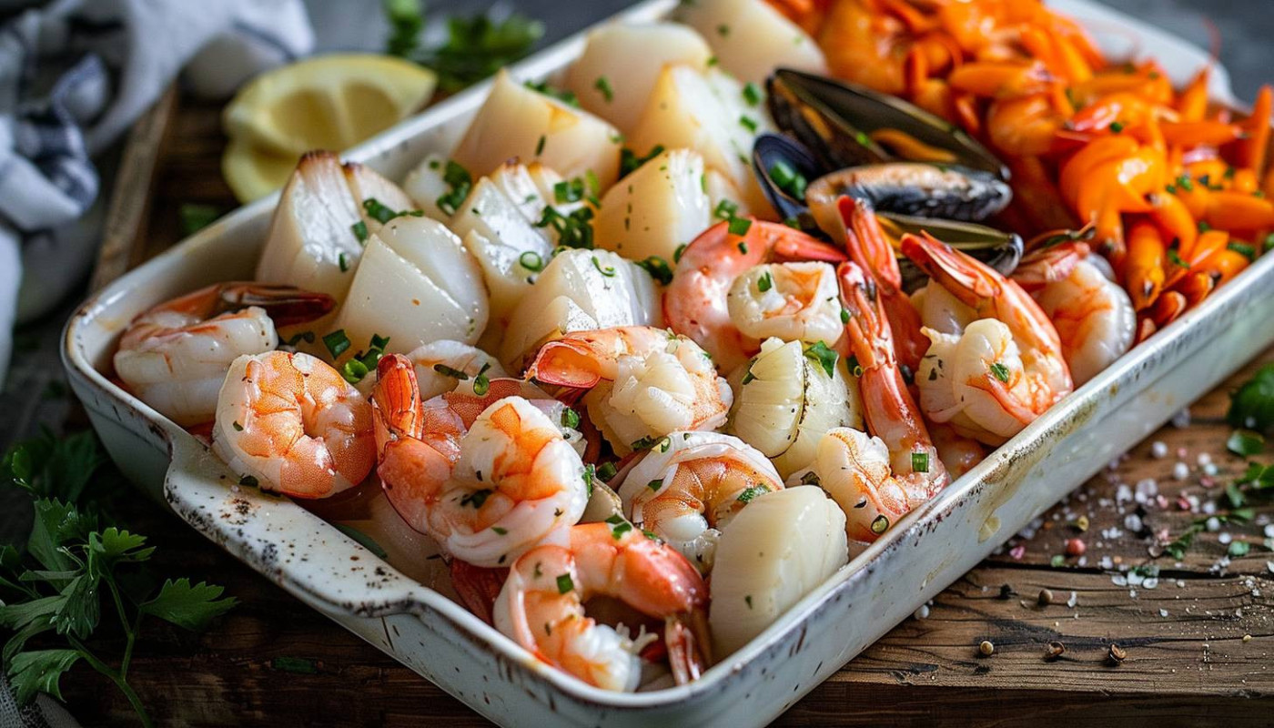 Comment intégrer les fruits de mer dans les terrines festives